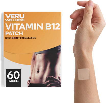 Veru Wellness B12 Energy Patch with Garcinia – 60 Patches