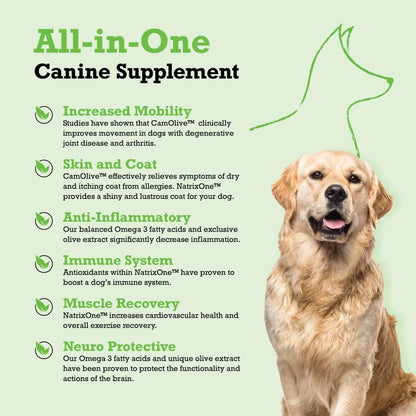 NatrixOne 100% Pure Camelina Oil for Dogs, 946 ml