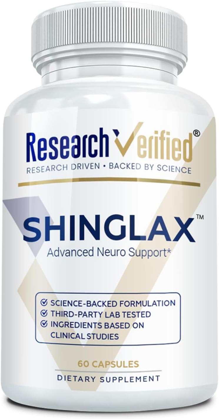 Research Verified Shinglax – Lemon Balm, Proteolytic Enzymes, Mushroom Complex, Vitamin B Complex, Oregano, Zinc – Non-GMO, Made in USA – 60 Capsules (Pack of 6) - görsel 10