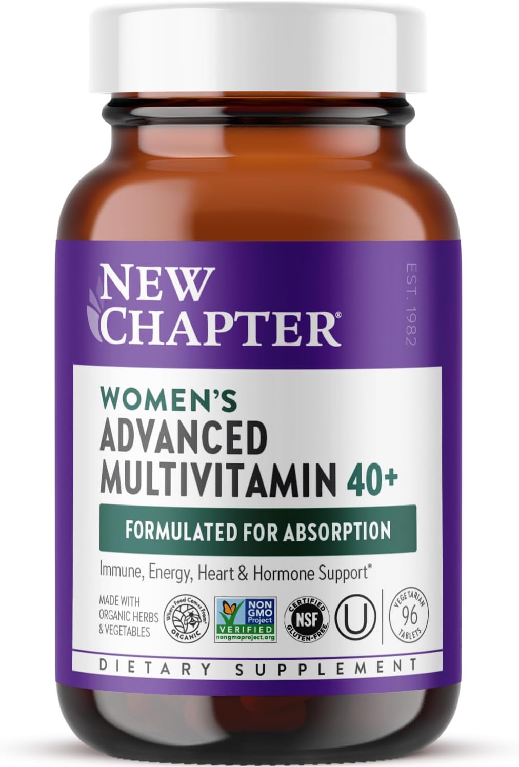 New Chapter Women's Multivitamin 40+ Advanced Formula - görsel 1