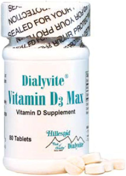 Dialyvite Vitamin D3 Max 50,000 IU Tablets