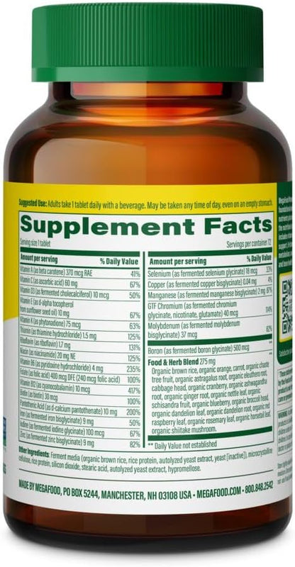 MegaFood Women's One Daily, 72 Tablets