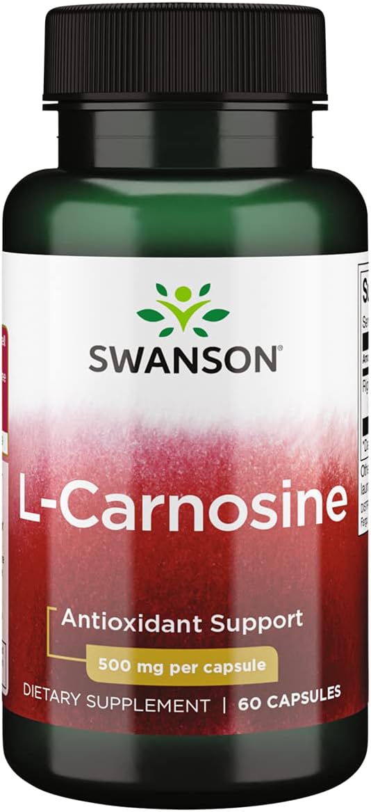 Swanson Ultra L-Carnosine 500 mg, 60 Capsules - görsel 1