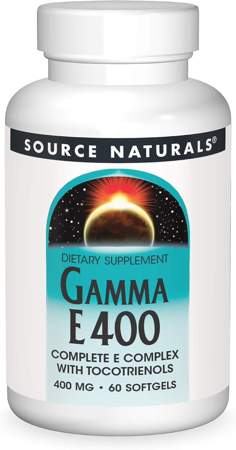 Source Naturals Gamma E 400 - 60 Softgels - görsel 1