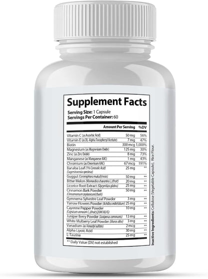 Diabacore New Advanced Formula Supplement - 2 Packs, 60 Day Supply