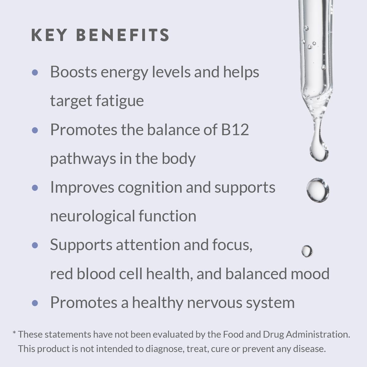 Holistic Health Methyl B12 MegaDrops™ (28 ml) - görsel 6