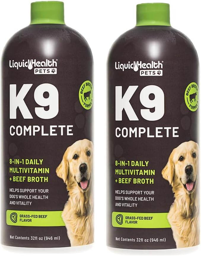 LIQUIDHEALTH K9 Complete 8-in-1 Liquid Multivitamin for Dogs (946 ml) - görsel 7