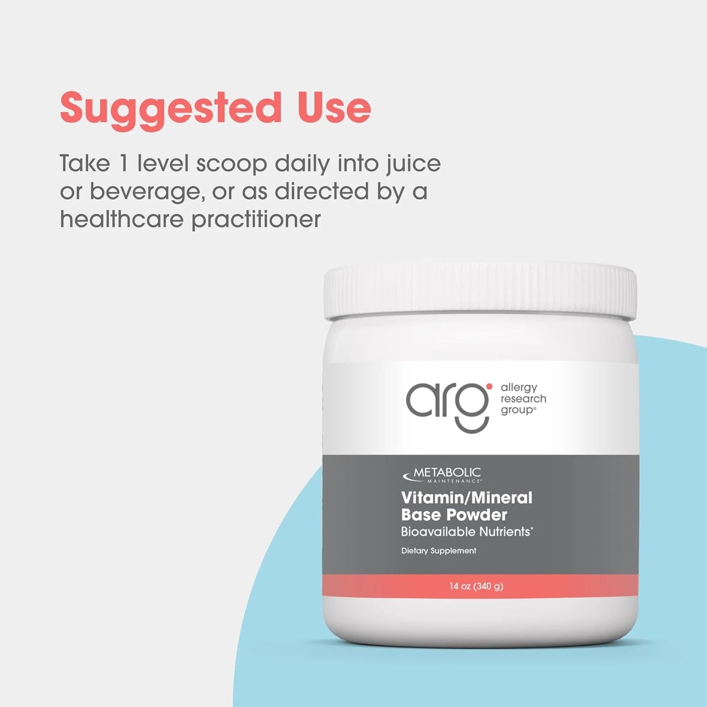 Metabolic Maintenance Vitamin Mineral Base Powder - Comprehensive Multivitamin Powder - Active B Vitamins & Chelated Minerals - High Absorption Nutritional Support - 60 Servings - 11 oz (312 g) - görsel 3