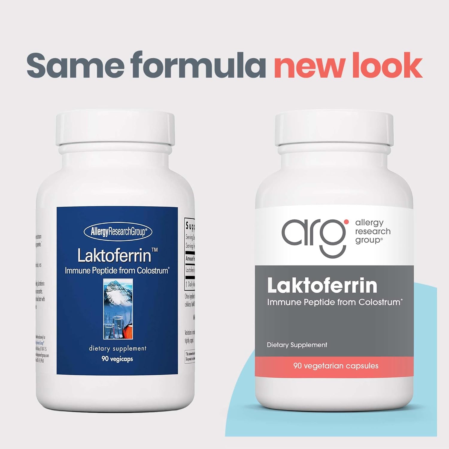 Allergy Research Group ARG Laktoferrin – 350 mg Lactoferrin, 90 Capsules - görsel 2