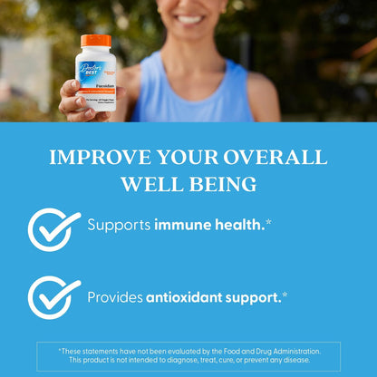 Doctor's Best Fucoidan 600mg Food Supplement - 60 Vegan Capsules