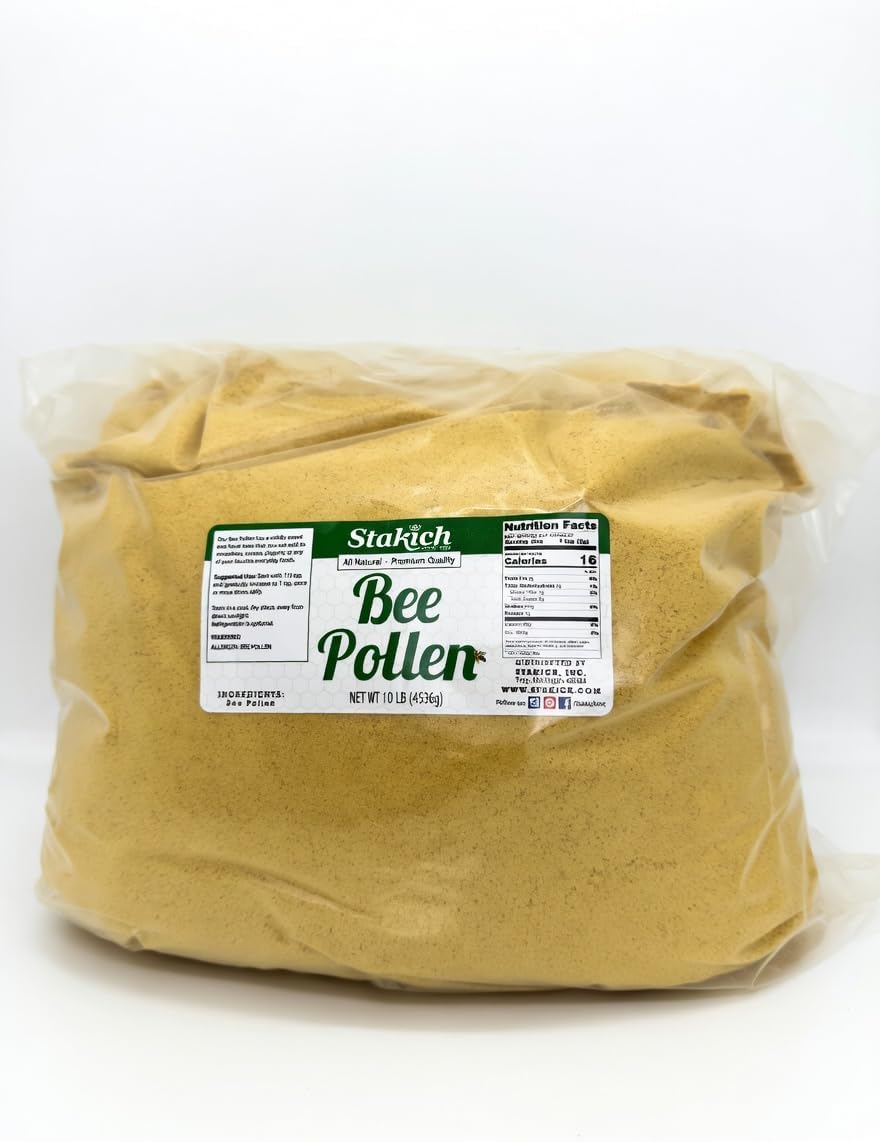 Stakich Bee Pollen Powder (4.5 kg) - görsel 1