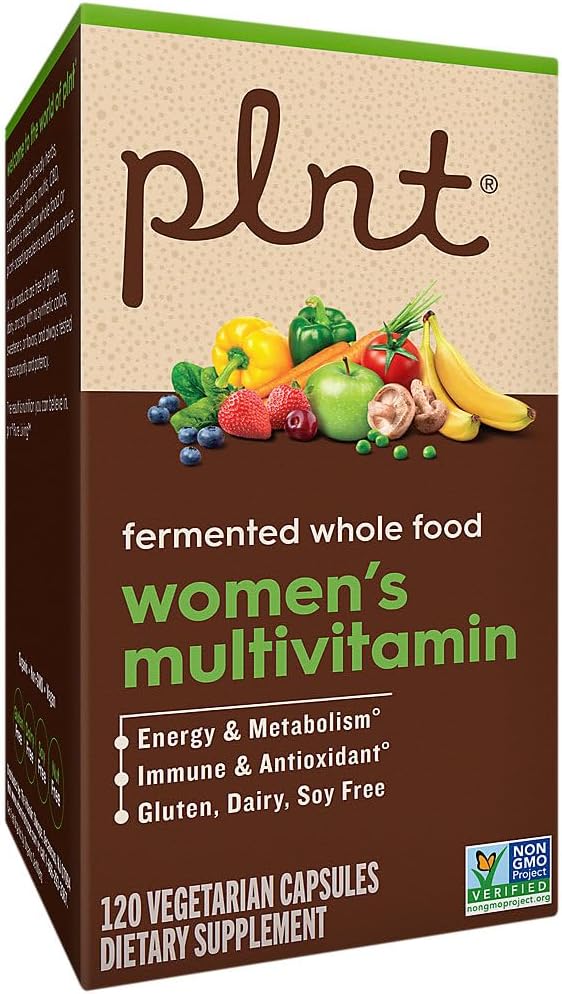 plnt Fermented Whole Food Women's Multivitamin (120 Vegan Capsules) - görsel 5