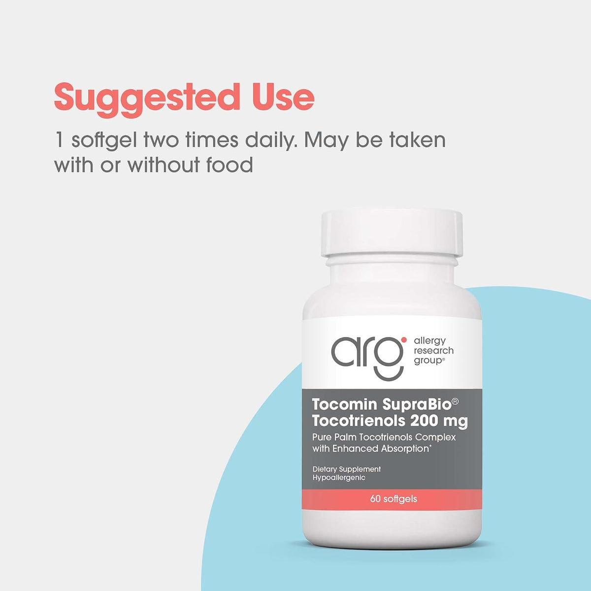 ARG Tocomin SupraBio Tocotrienols 200 mg - görsel 4