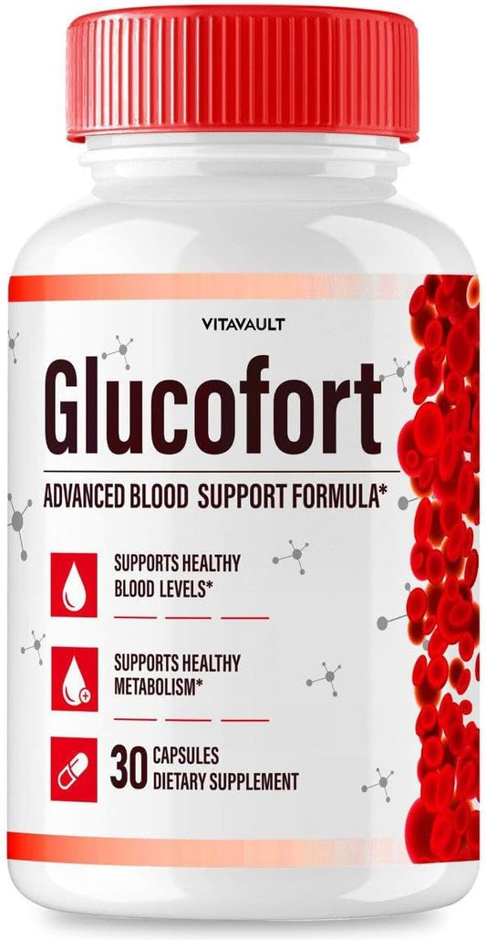 (1 Pack) Glucofort Max Advanced Blood Support Formula Capsules