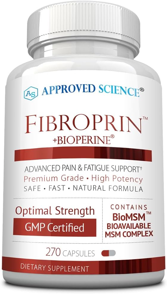 Approved Science Fibroprin – Nerve & Muscle Support (270 Capsules, 3-Month Supply) - görsel 1