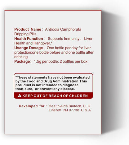 Antrodia Camphorata Dripping Pills – Traditional Liver Support