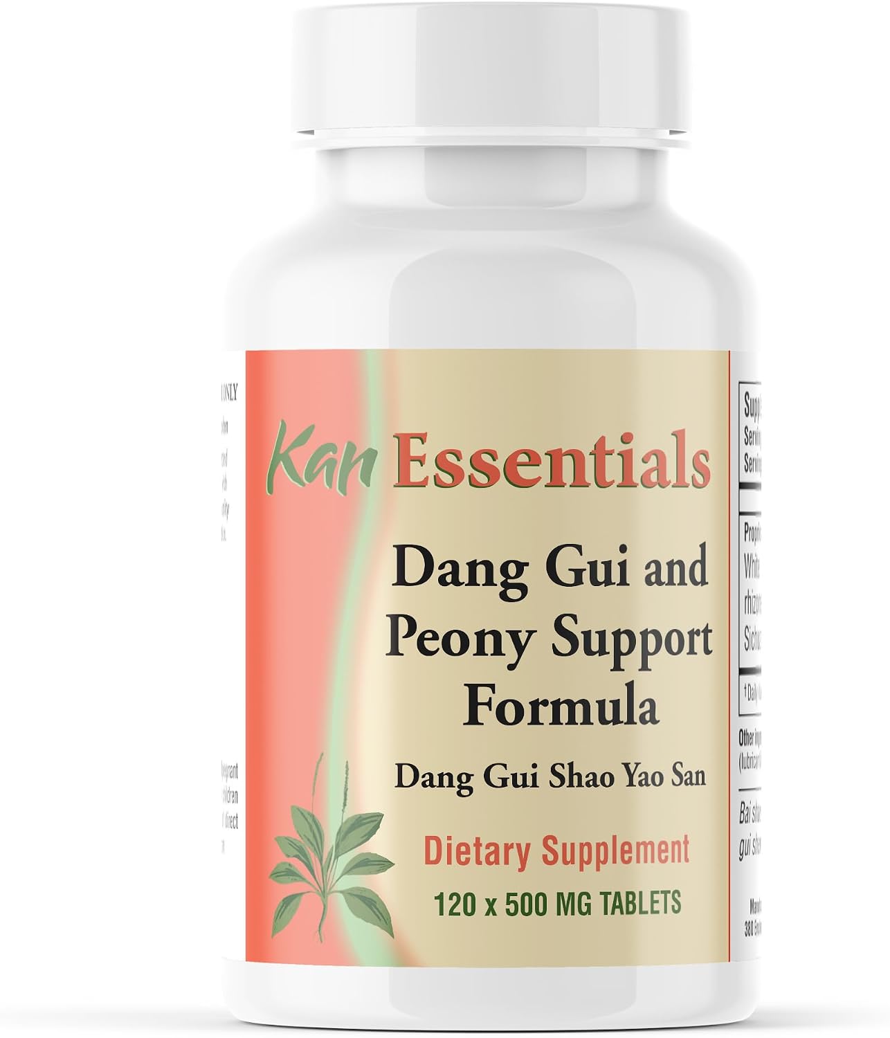 Kan Herb Essentials Dang Gui and Peony Support – Herbal Blend for Dogs and Cats, 120 Tablets - görsel 1