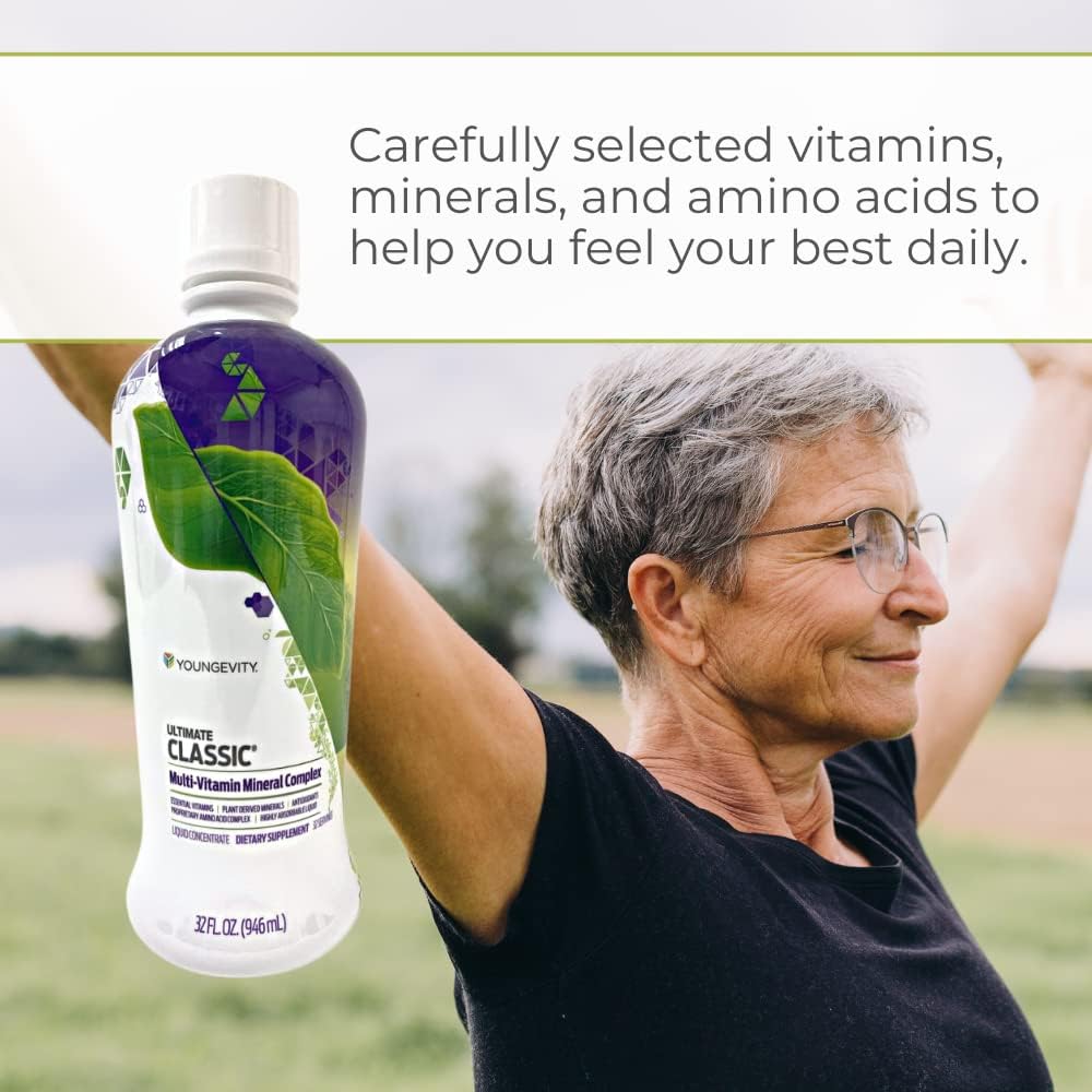 Youngevity Ultimate Classic Multivitamin & Mineral Complex - Highly Absorbable Liquid (4-Pack) - görsel 4