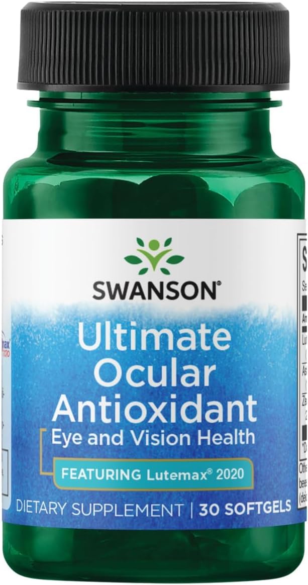 Swanson Ultra Ocular Antioxidant - Featuring Lutemax 2020 30 Softgels (Pack of 2) - görsel 3