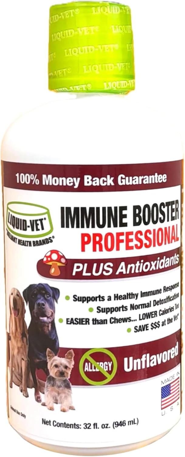 Liquid-Vet Immune Support for Dogs – Antioxidant Protection and Gut Health - görsel 1