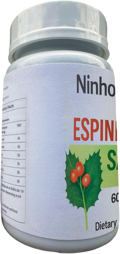 Ninho Verde ESPINHEIRA Santa 500mg (60 Capsules) - Plant-Based Supplement