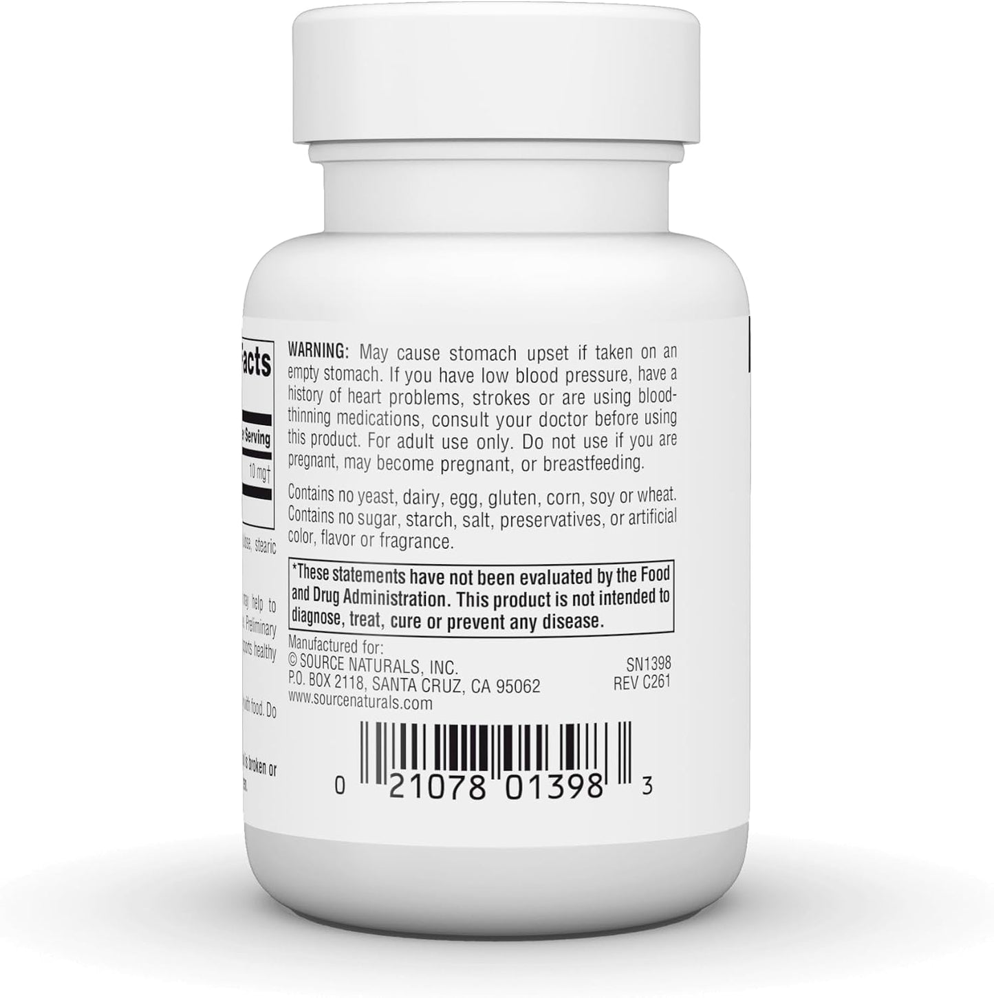 Source Naturals Vinpocetine 10 mg - 60 Tablets - görsel 3