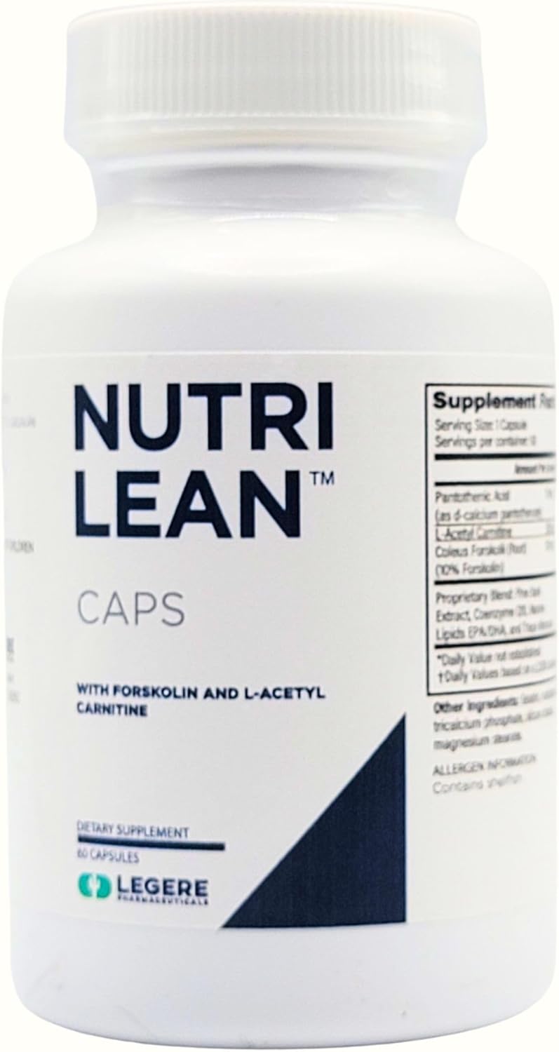 NutriLean by Legere Pharmaceutical – 60 Capsules - görsel 1