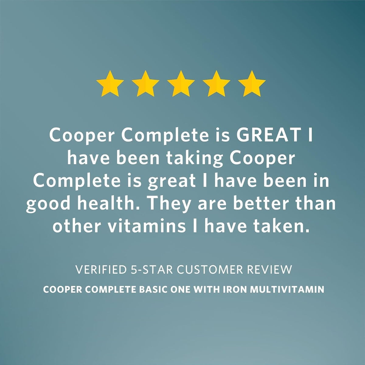 Cooper Complete Basic One Multivitamin with Iron - 60 Tablets (Pack of 3) - görsel 6