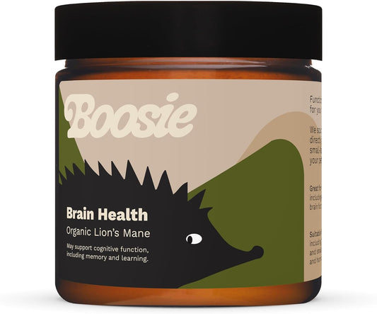 Boosie Organic Adaptogenic Powder for Dogs and Cats - Lion's Mane Mushroom for Cognitive and Immune Support