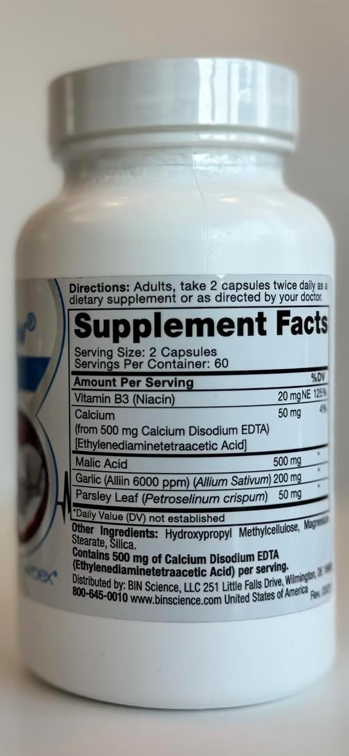 Roex Cardio Flow with EDTA, 120 Capsules - görsel 4
