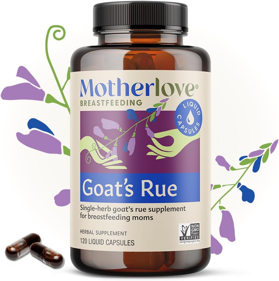 Motherlove Goat's Rue – Organic Lactation Supplement, 120 Liquid Capsules - görsel 4