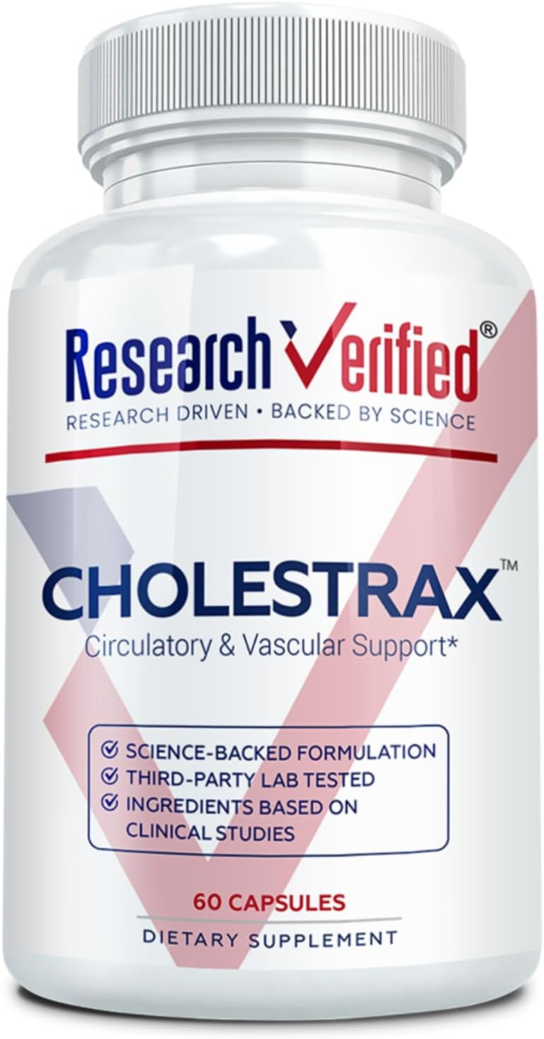 Research Verified Cholestrax - Berberine, Lecithin, Berry Complex - 60 Capsules - görsel 1