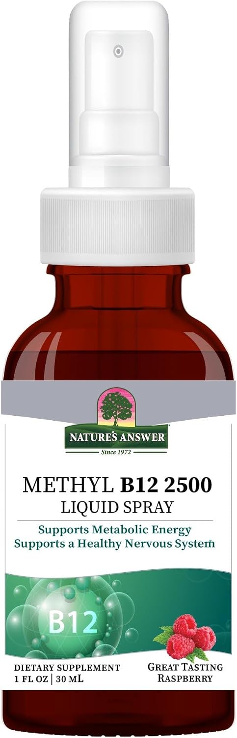 Nature's Answer B12 Methyl Liquid Spray – 30 ml - görsel 1