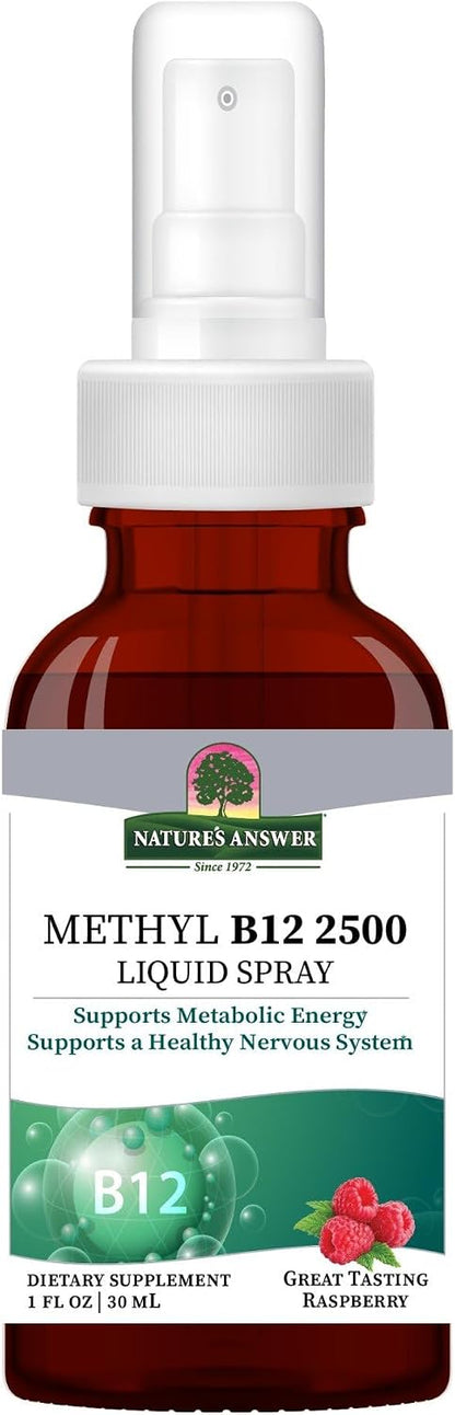 Nature's Answer B12 Methyl Liquid Spray – 30 ml
