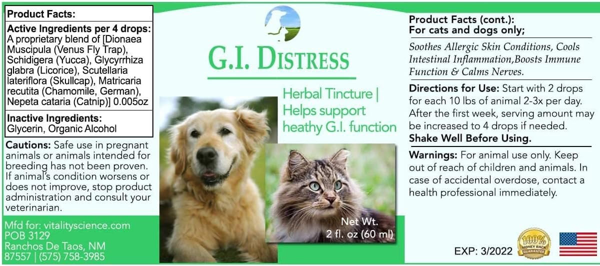 Vitality Science TRDV Protocol for Dogs | Probiotics for Diarrhoea & Digestive Support | Supplements for Dog Immune Support | Anti Diarrhoea for Dogs (Beef, Small) - görsel 7