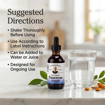 Christopher's Original Formulae Pancreas Formula Extract, 2 fl oz (59 ml)