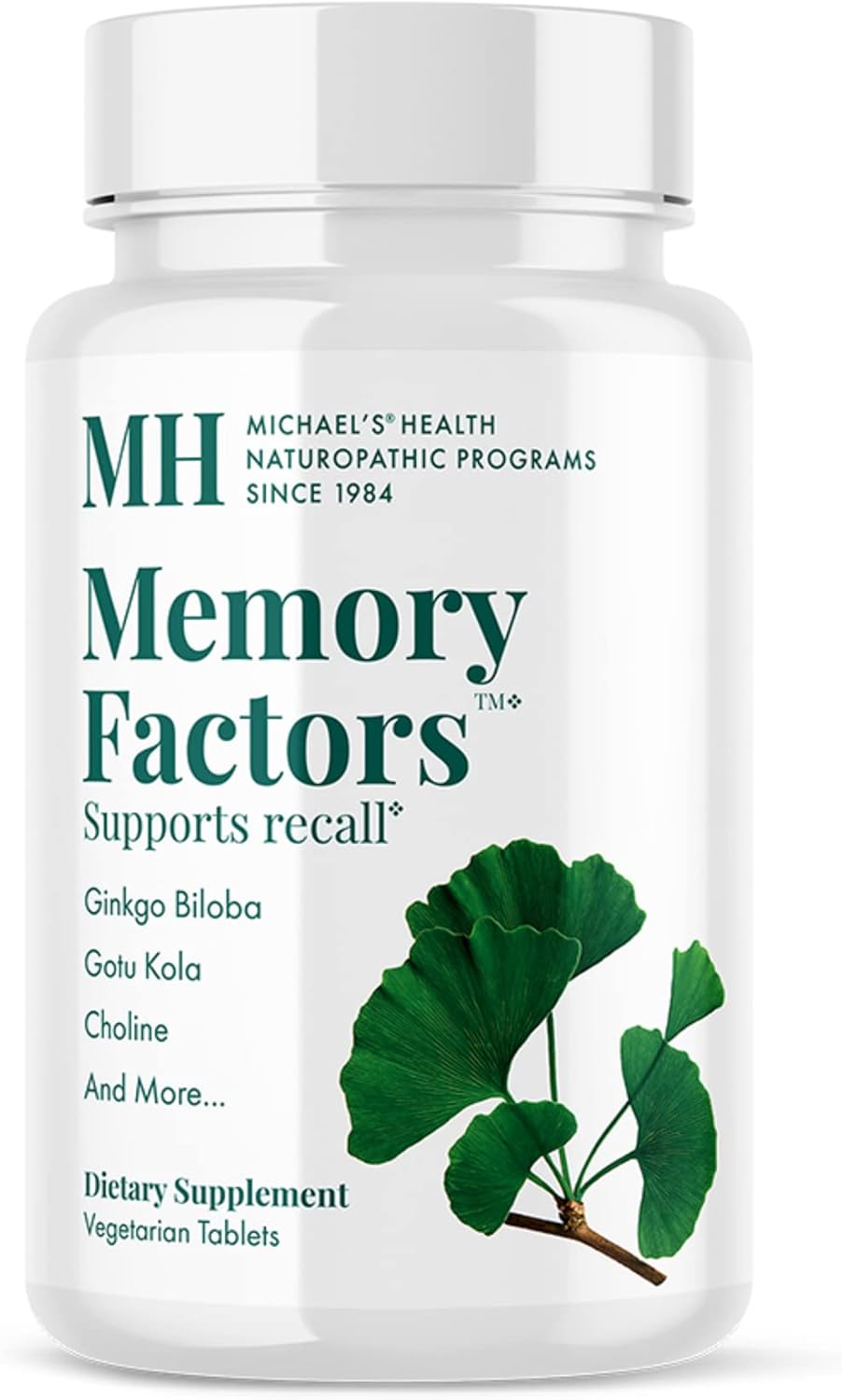 Michael's Health Naturopathic Programmes Memory Factors - 90 Vegetarian Tablets - görsel 1