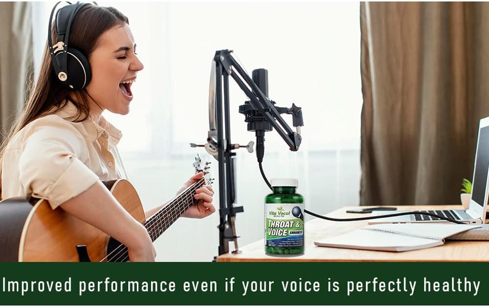 VitaVocal Throat & Voice Enhancer - Natural Herbal Food Supplement for Vocal Clarity and Throat Comfort - görsel 6