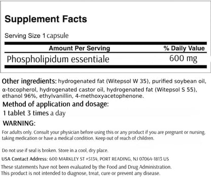 Essentiale Max 600mg, 60 Capsules