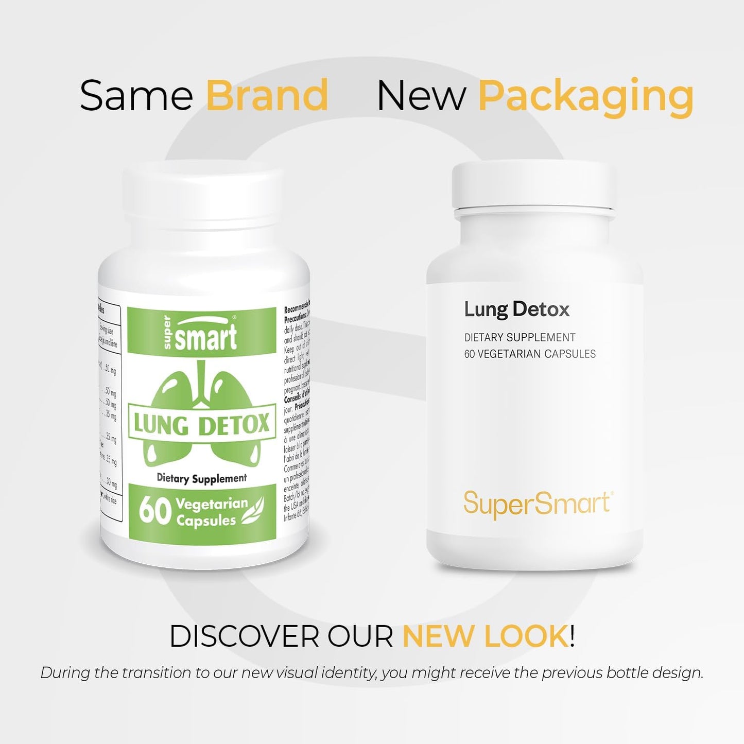 Supersmart Lung Detox (Advanced Formula) - with Quercetin, Bromelain, Curcuminoids, EGCG - Non-GMO & Gluten-free - 60 Vegetarian Capsules - görsel 2
