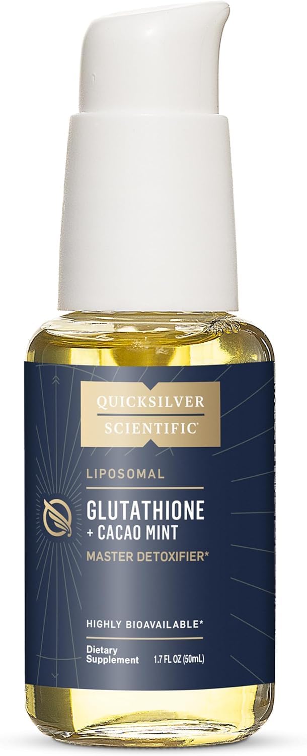 Quicksilver Scientific Liposomal Glutathione - Cacao Mint (50 ml) - görsel 1