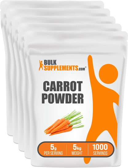 BulkSupplements.com Carrot Powder - Superfood Powder, 1kg