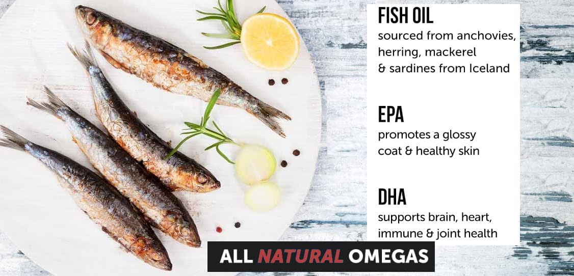 Zenpaws Omega-3 Fish Oil for Dogs – 180 Chewable Tablets - görsel 3
