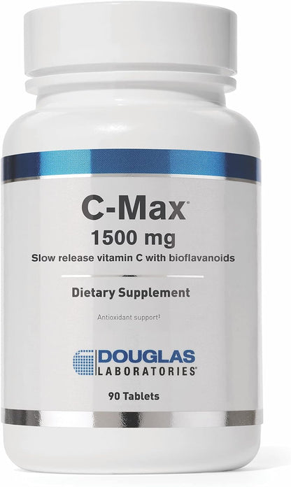 Douglas Laboratories C-Max 1500 mg – Time-Release Vitamin C, 90 Tablets