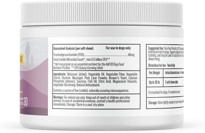FloraPup Probiotic & Digestive Support for Dogs – Promotes & Maintains Gut Health, Supports Normal Immune Function