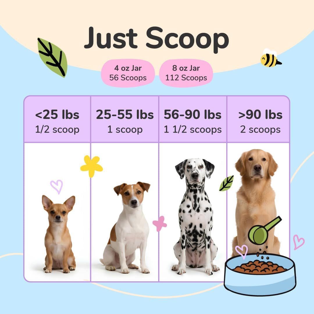 kin+kind Skin and Coat Supplement for Dogs & Cats – Organic Whole-Food Supergreens – 8 oz - görsel 5
