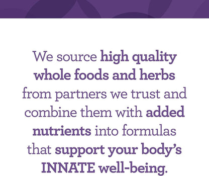 INNATE Response Formulae Men's Multivitamin 55+ with Vitamin C, B12, D3, Choline & Methylfolate - 120 Tablets