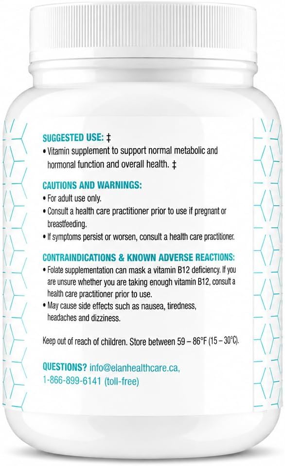 Food Supplement - Myo-Inositol and D-Chiro Inositol with Active Folate - Ideal 40:1 Ratio - (180 Servings, 387g Jar) - görsel 3