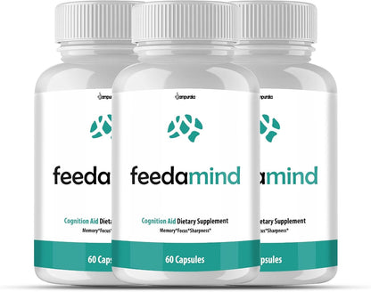 Feedamind New Advanced Formula Supplement 3 Pack - 90 Day Supply
