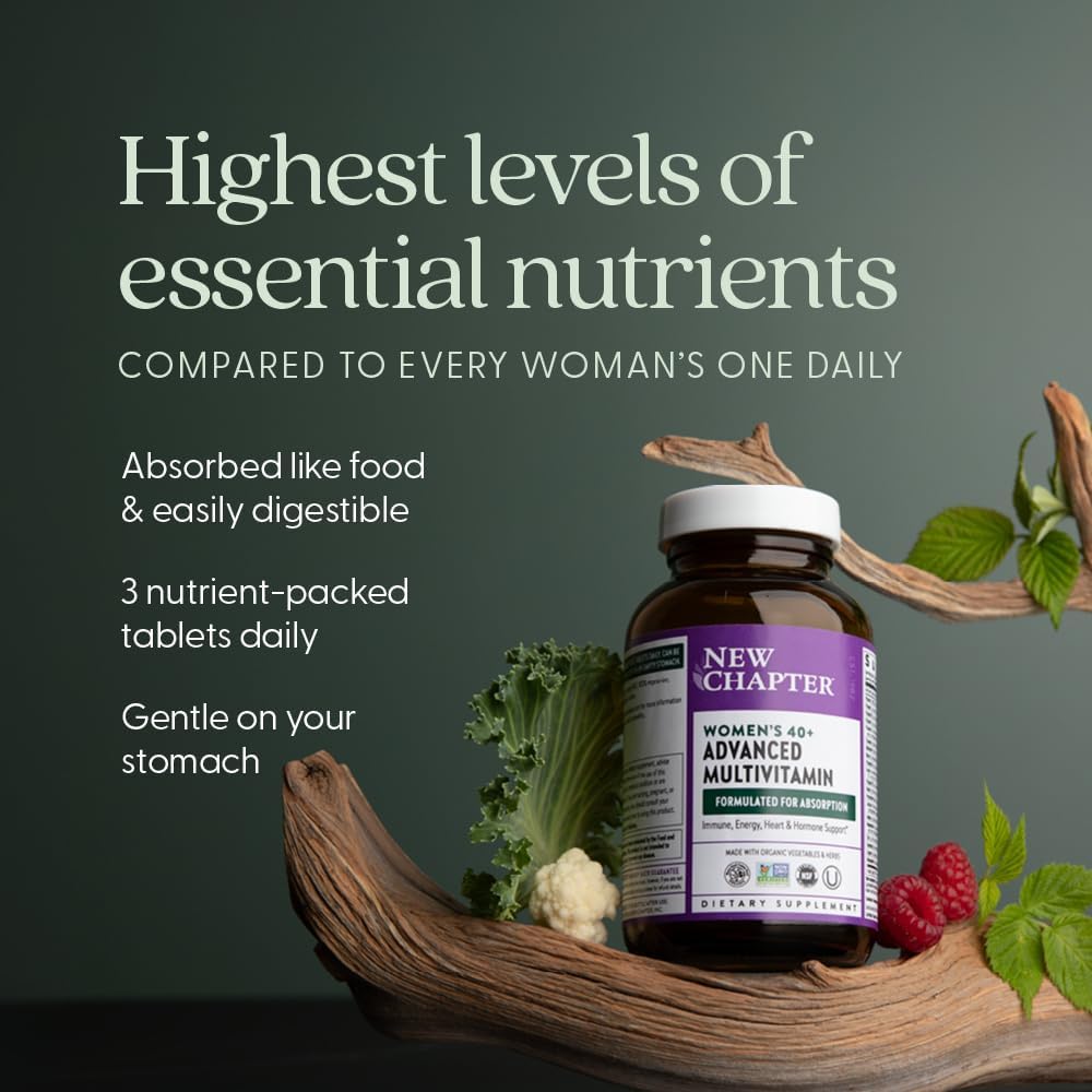 New Chapter Women's Multivitamin 40+ Advanced Formula - görsel 4